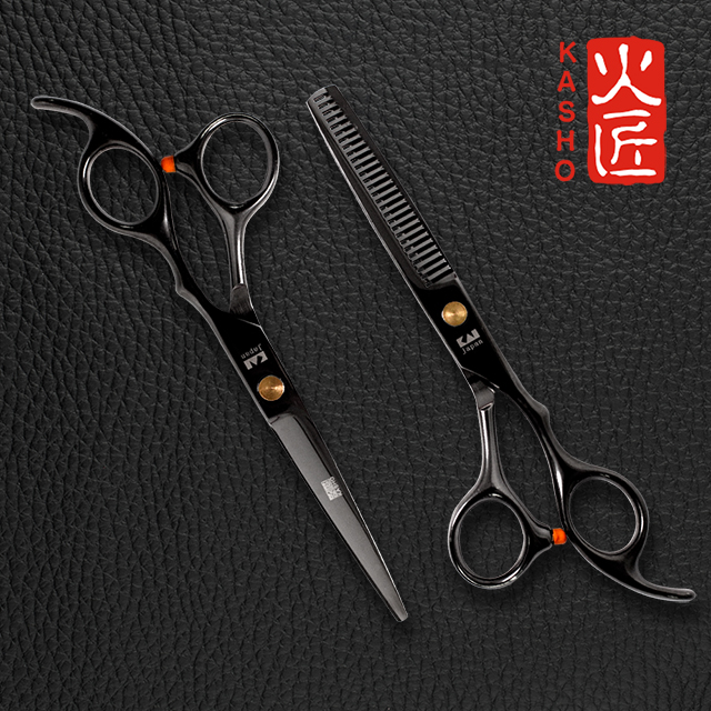 카쇼 셀프 헤어 미용 앞머리 숱 틴닝 가위 세트 이미지 2