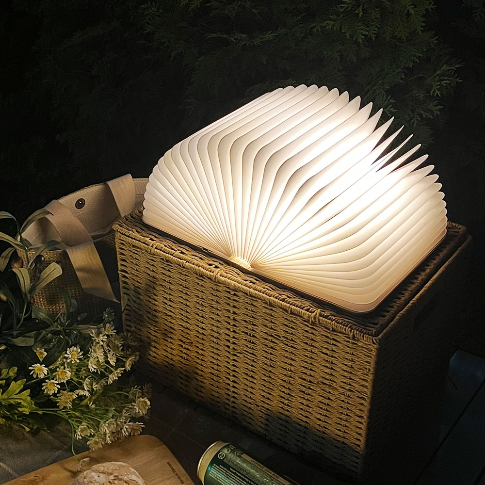 홈트너 샤이닝북 감성 led 캠핑 침실 무드등 랜턴 조명 대