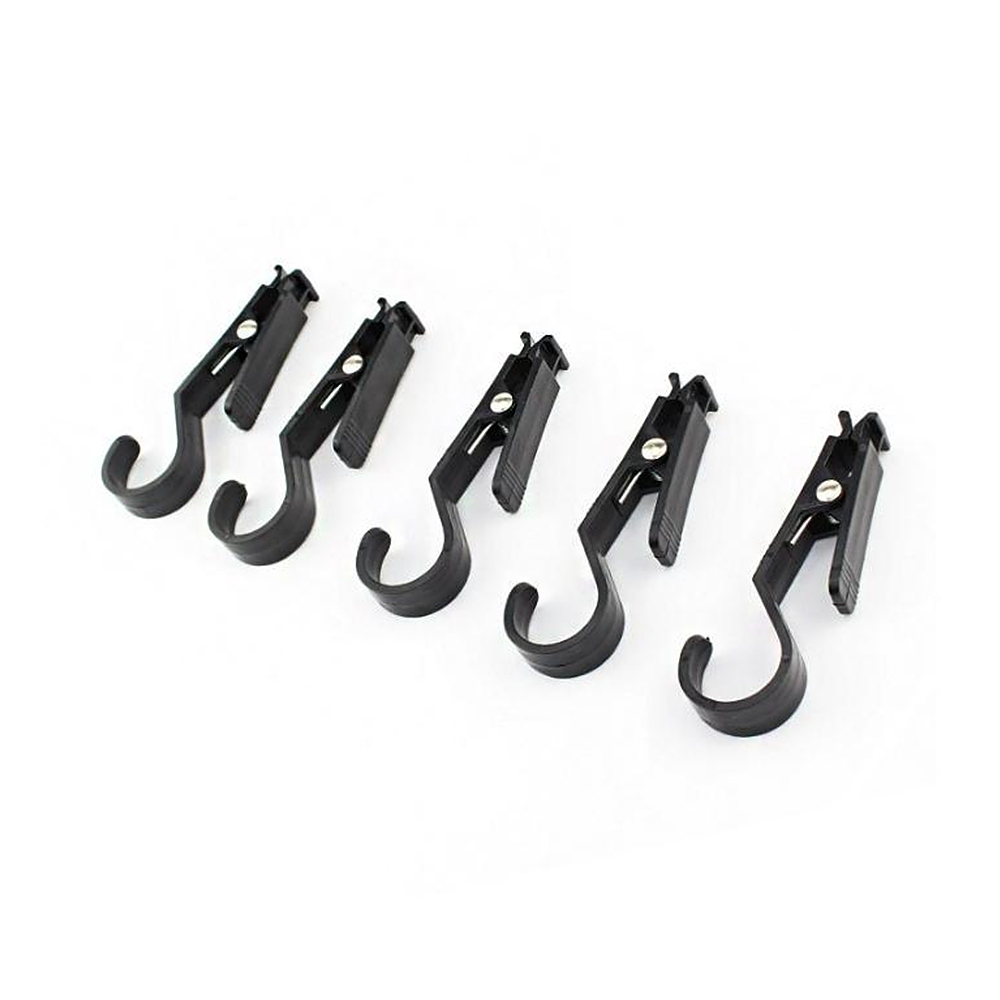 경량 ABS 텐트집게 행거클립 후크걸이 5P