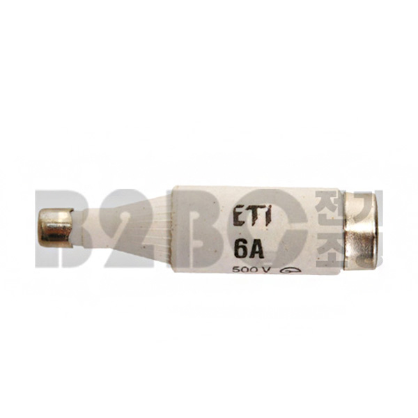 ETI 다이젯 퓨즈 6A 500V 50mmx13mm - 메인 이미지