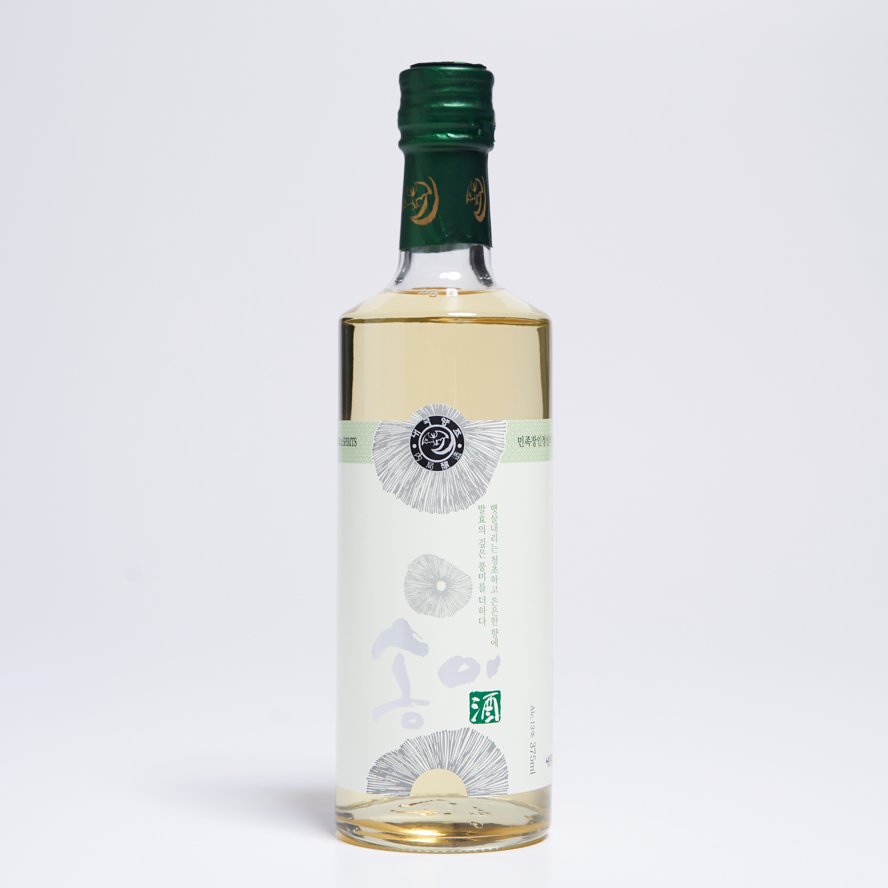 송이주 약주 13도 375ml 내국양조 프리미엄 무첨가(케이스포함) - 상세 이미지 2