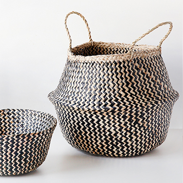 BELY 해초바구니 40 블랙지그