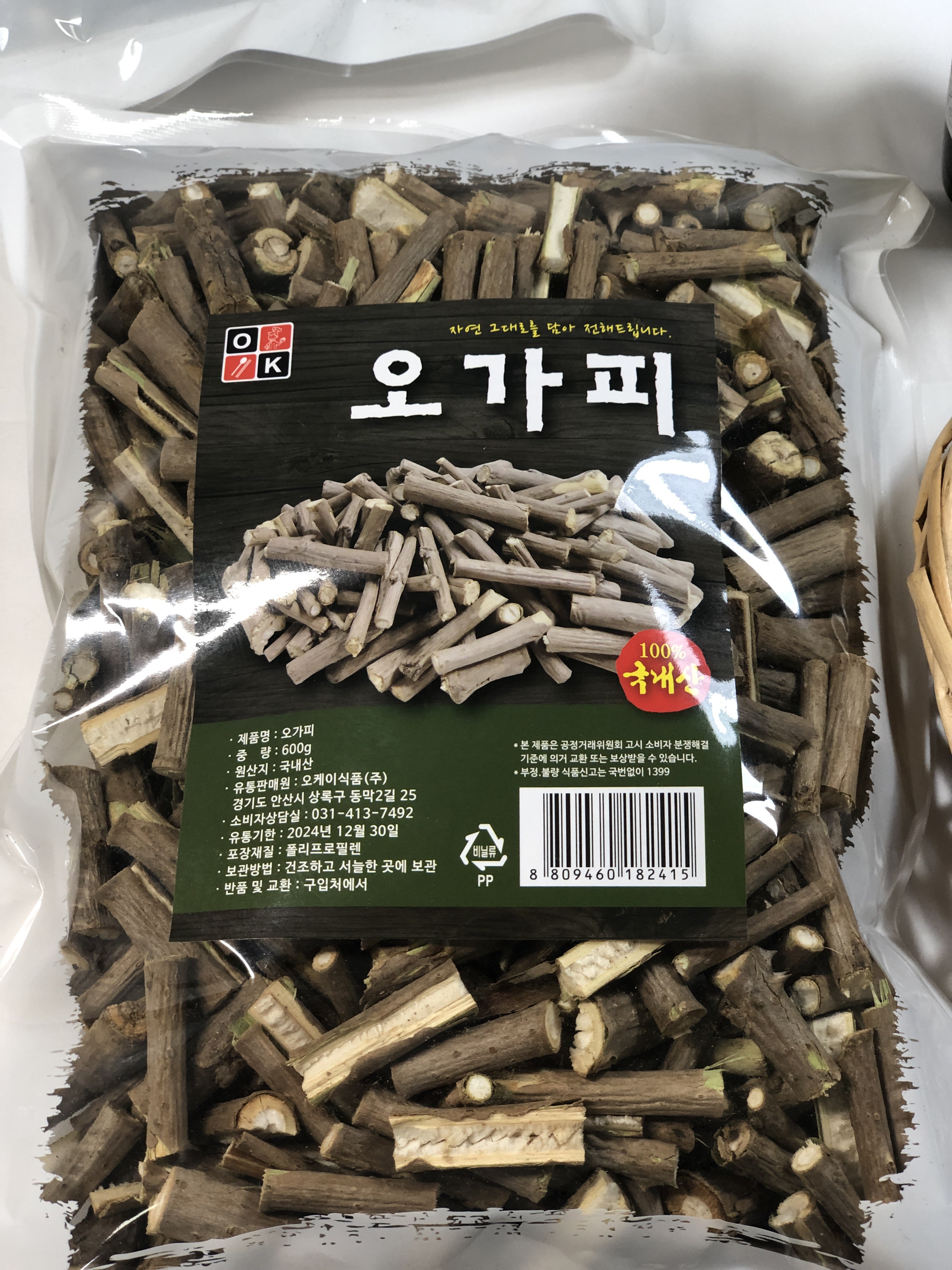 대용량 특A급 오가피 600gX20개 국산 오가피효능 가시오가피 오가목 오갈피 오가목 - 상세 이미지 2