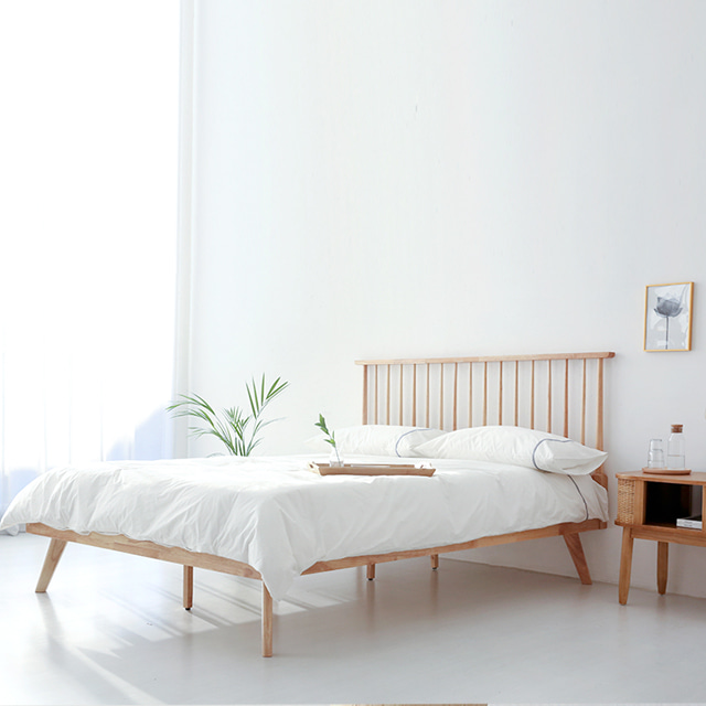 퀸침대 퀸사이즈 프레임 저상형 평상형 신혼부부 고등학생 원목 조립식 침대