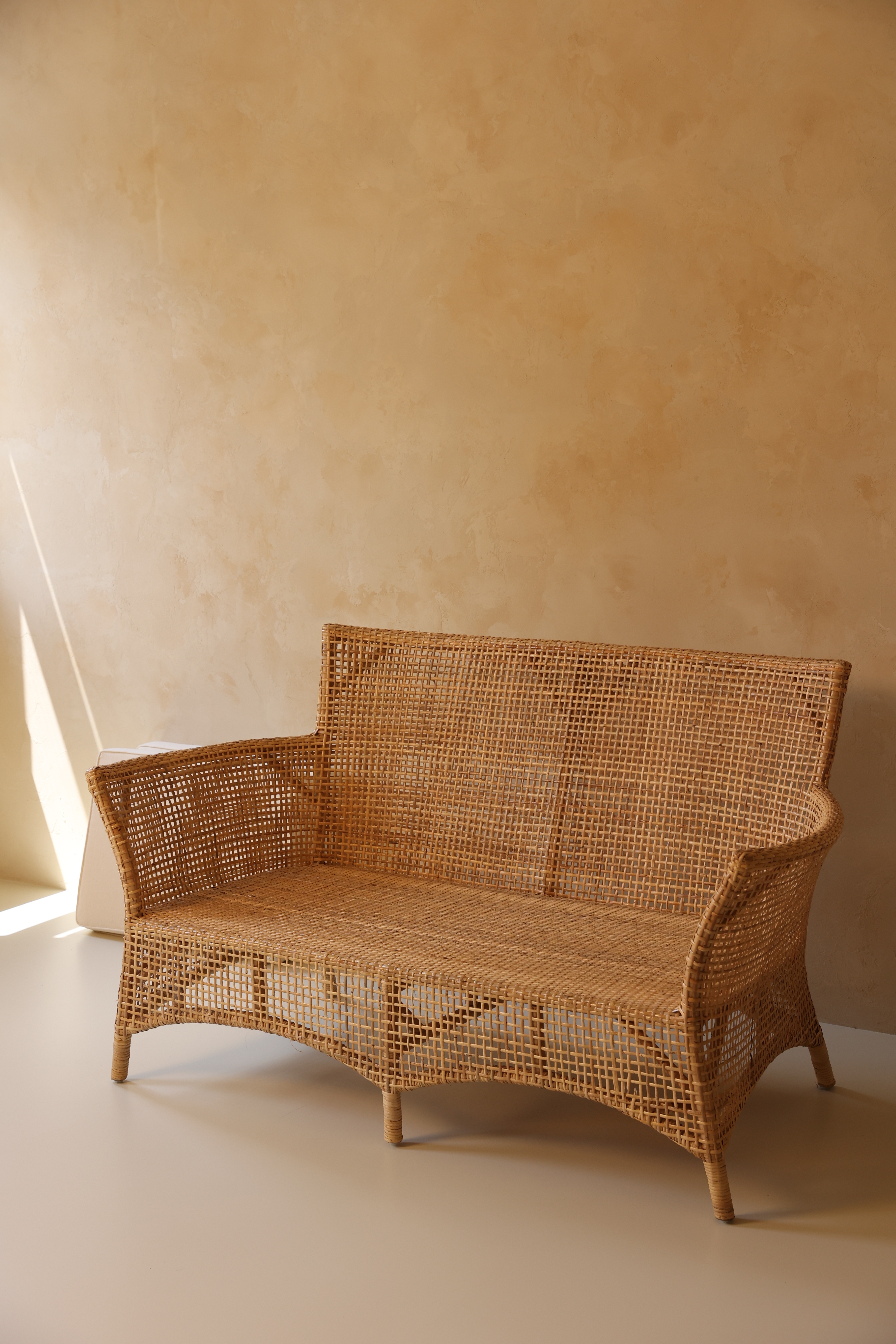 헤일리 Peel 2인용 라탄소파(방석포함)