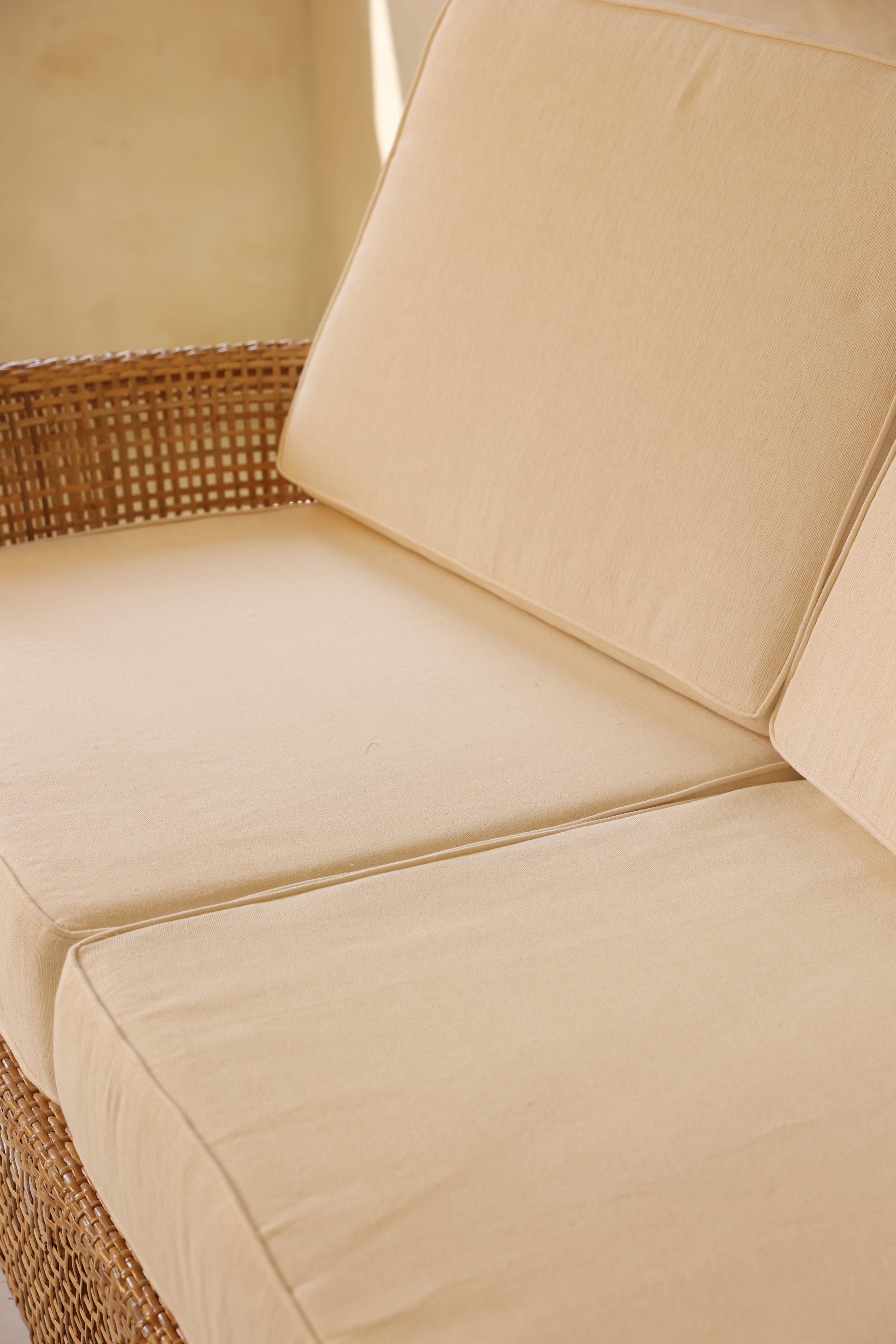 헤일리 Peel 2인용 라탄소파(방석포함)