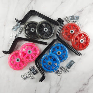 자전거 보조 바퀴 자전거 LED 보조 바퀴 세트 운동러 솔직 후기 | 실사용 리뷰 - 상품 이미지 3