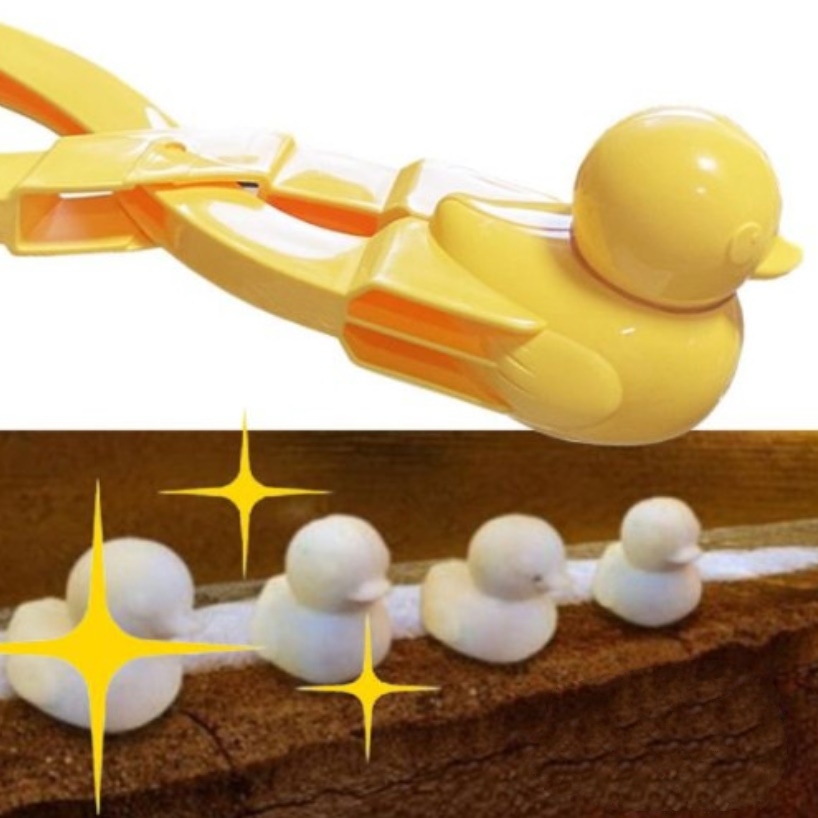 눈놀이집게 눈덩이 스노우볼메이커 세트 눈오리집게