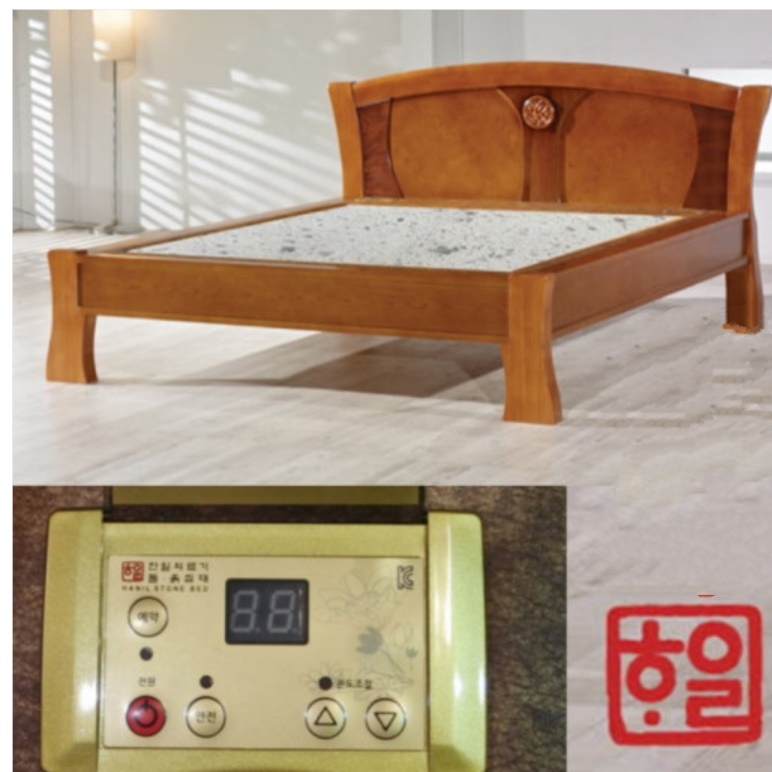 온열 침대 명품 홈쇼핑 돌침대 퀸 사이즈 원목 Q
