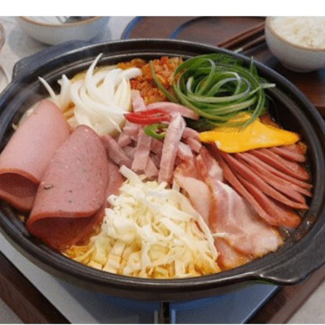 햄폭탄 사골 부대찌개 맛집 황금 레시피 가정간편식 - 상품 이미지