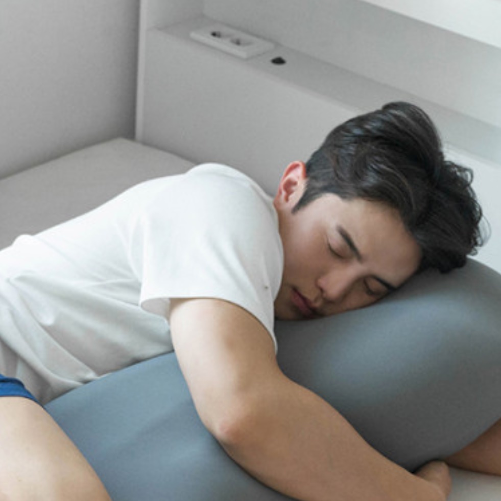 옆으로자는베개 2인용 어깨편한베개 엎드려자는 배개 - 상품 이미지