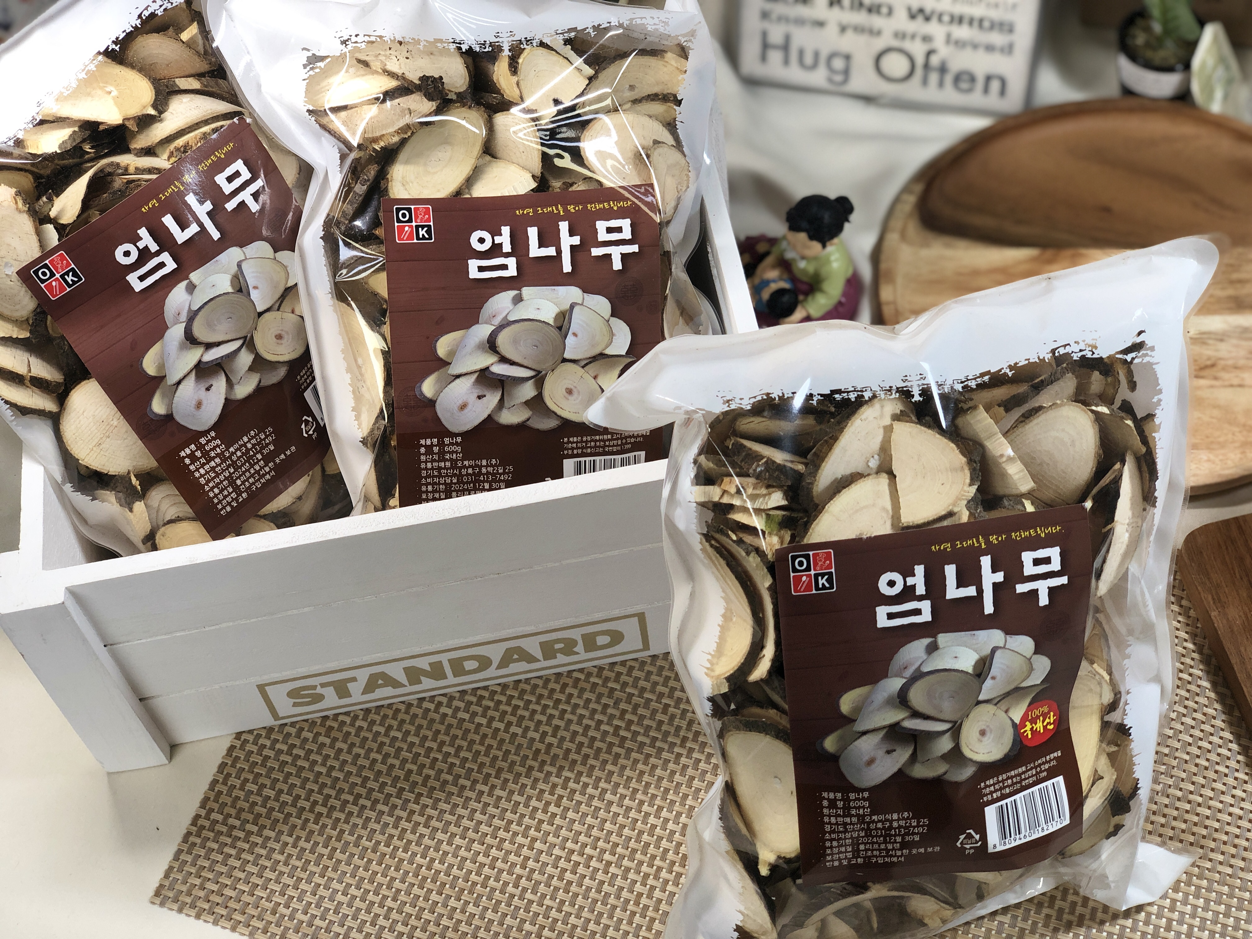 특A급 국산 말린 엄나무 600g 슬라이스 음나무 엄나무효능 삼계탕 백숙 수육맛있게삶는법 이미지 2