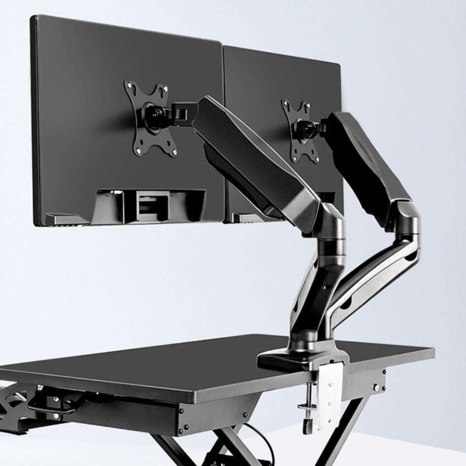 듀얼 모니터 거치대 모니터 걸이 스탠드 주식 모니터 암 