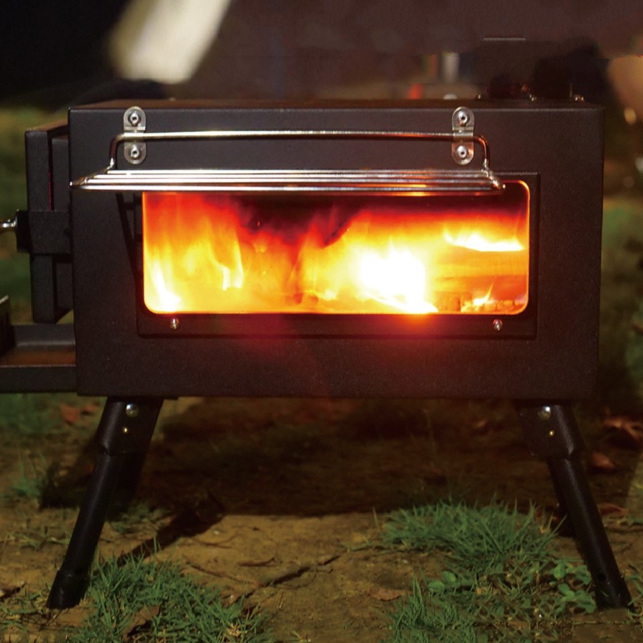 캠핑 화목난로 캠핑용 난로 차박용 소형 접이식 불멍난로