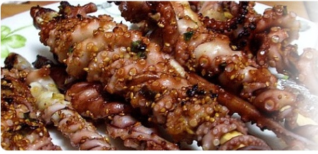 낙지호롱 낙지꼬치 5-10마리 낙지구이 해물요리