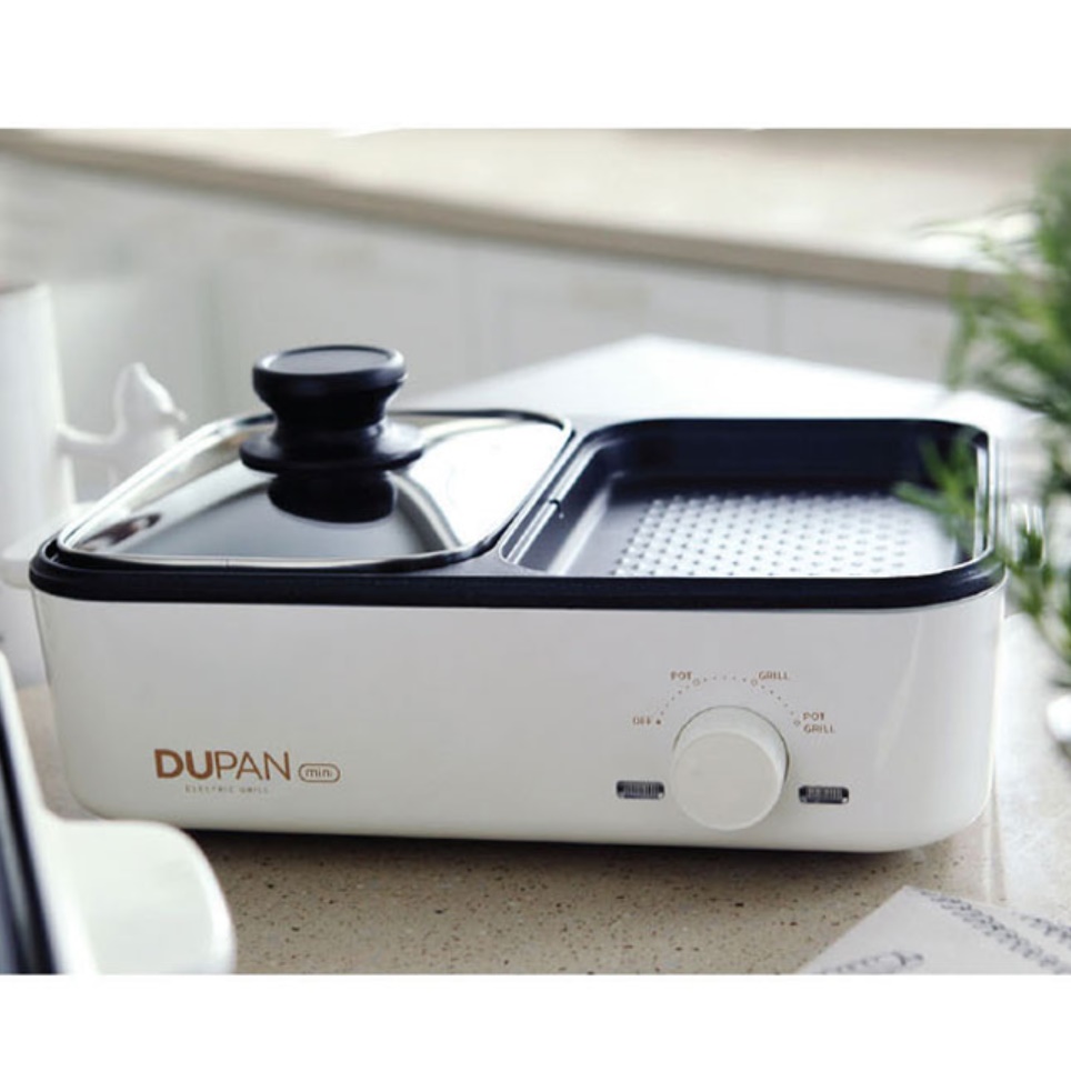 캠핑 캠핑용 고기 굽는 그릴 멀티 미니 1인용 전기 그릴 