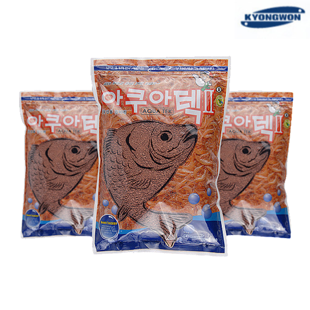 경원산업 아쿠아텍2 민물 잉어 향어 붕어 낚시 떡밥 미끼 - 메인 이미지