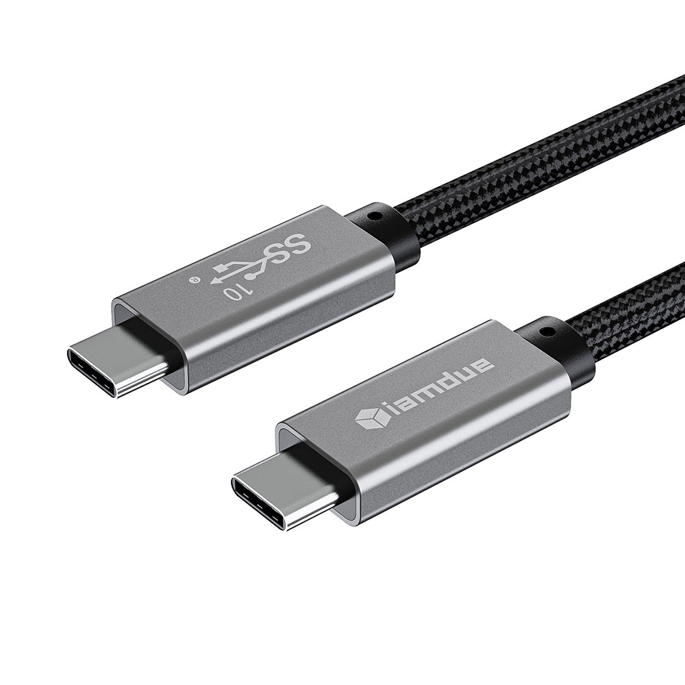 썬더볼트 100W C타입 고속 충전케이블 USB3.1 Gen2 100cm 이미지 2