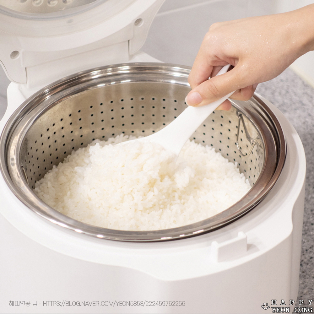 [성인병 식단관리] 오쿠 당뚝 저당밥솥 대용량 6인용 OCR-LS800W 당뇨 혈당 비만