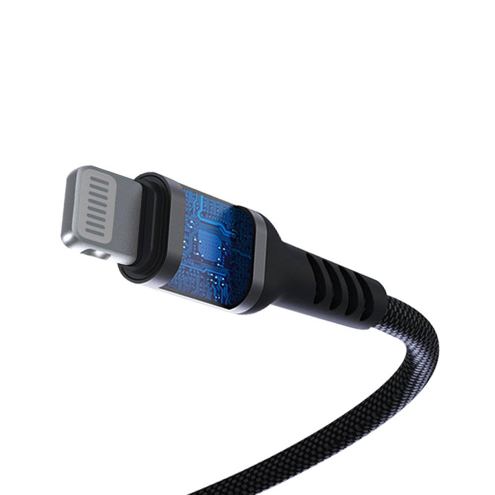 아이폰 고속 충전케이블 USB to 라이트닝 8핀 LED 플렉시블 30cm - 상세 이미지 5