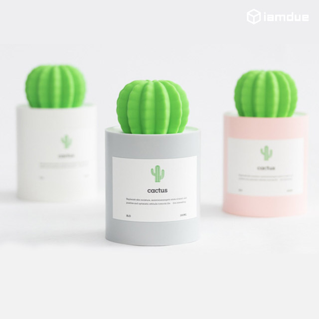 선인장 USB 미니 가습기 초음파식 IMD-HMD-H1