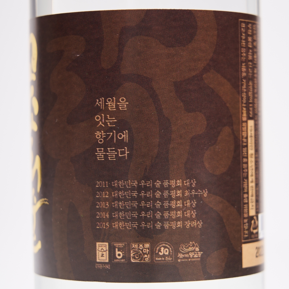고소리술 제주 40도 375ml 소주 증류주 제주샘주(케이스포함) - 상세 이미지 4