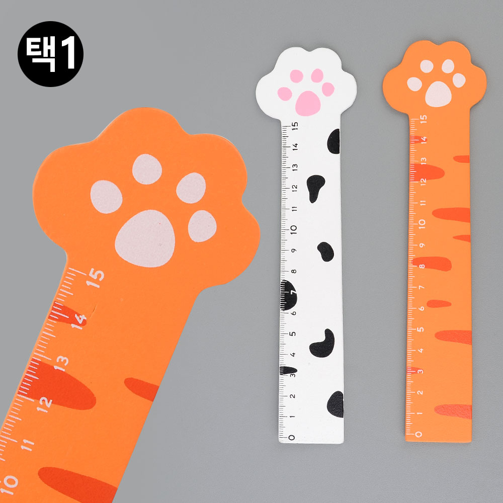15센티 자 15센치 미니자 문구자 나무 방안자 15cm - 상세 이미지 3