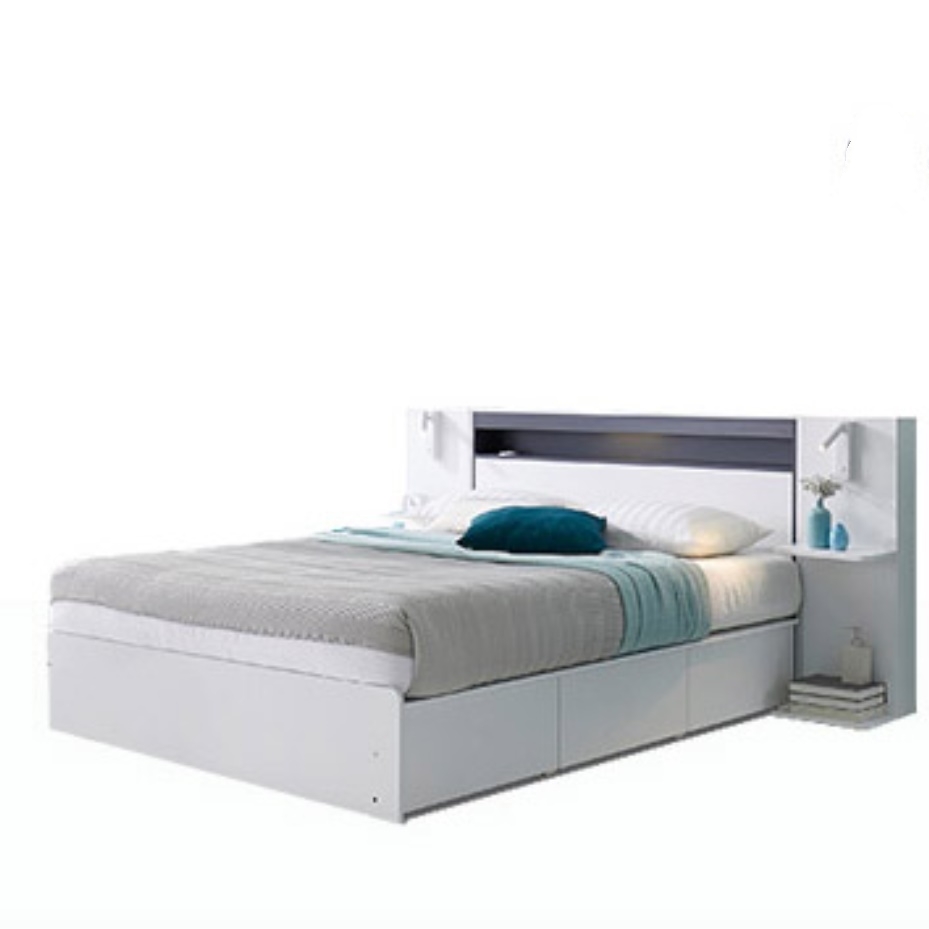 고등학생 아이방 서랍형침대프레임 높은 수납 침대