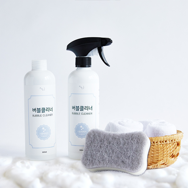 1+1 다용도 세정제 차카다 버블클리너 500ml 주방후드 청소도우미 청소세제