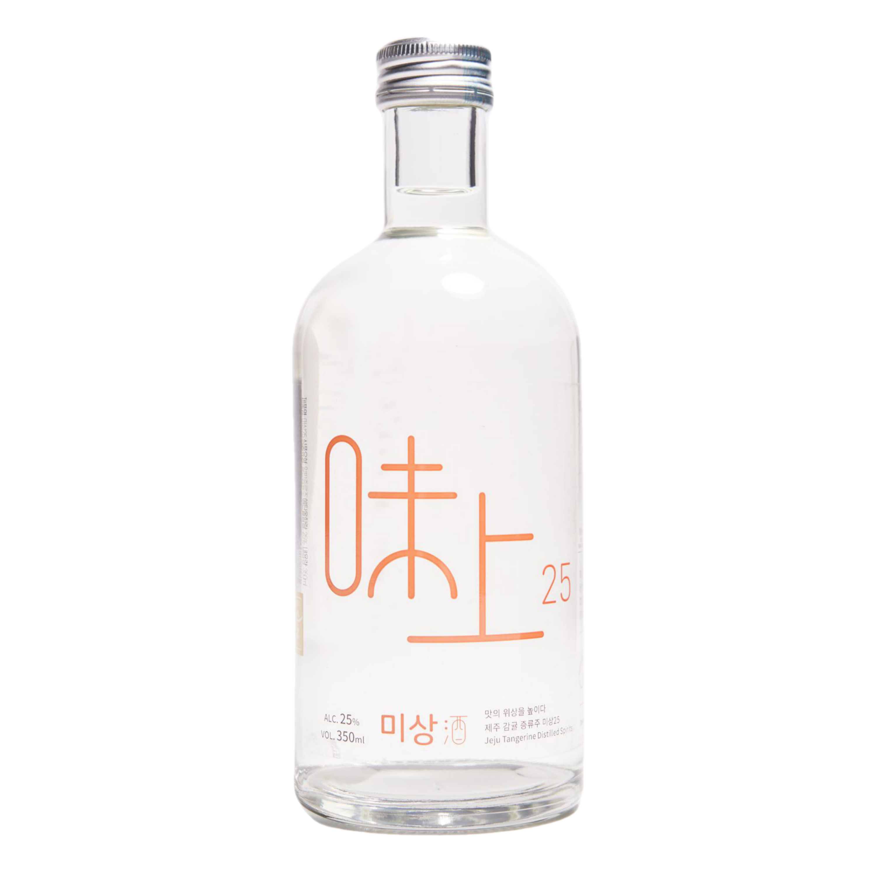 미상 25도 소주 350ml 제주 감귤 전통주 증류주 시트러스 백종원 술 - 상품 이미지
