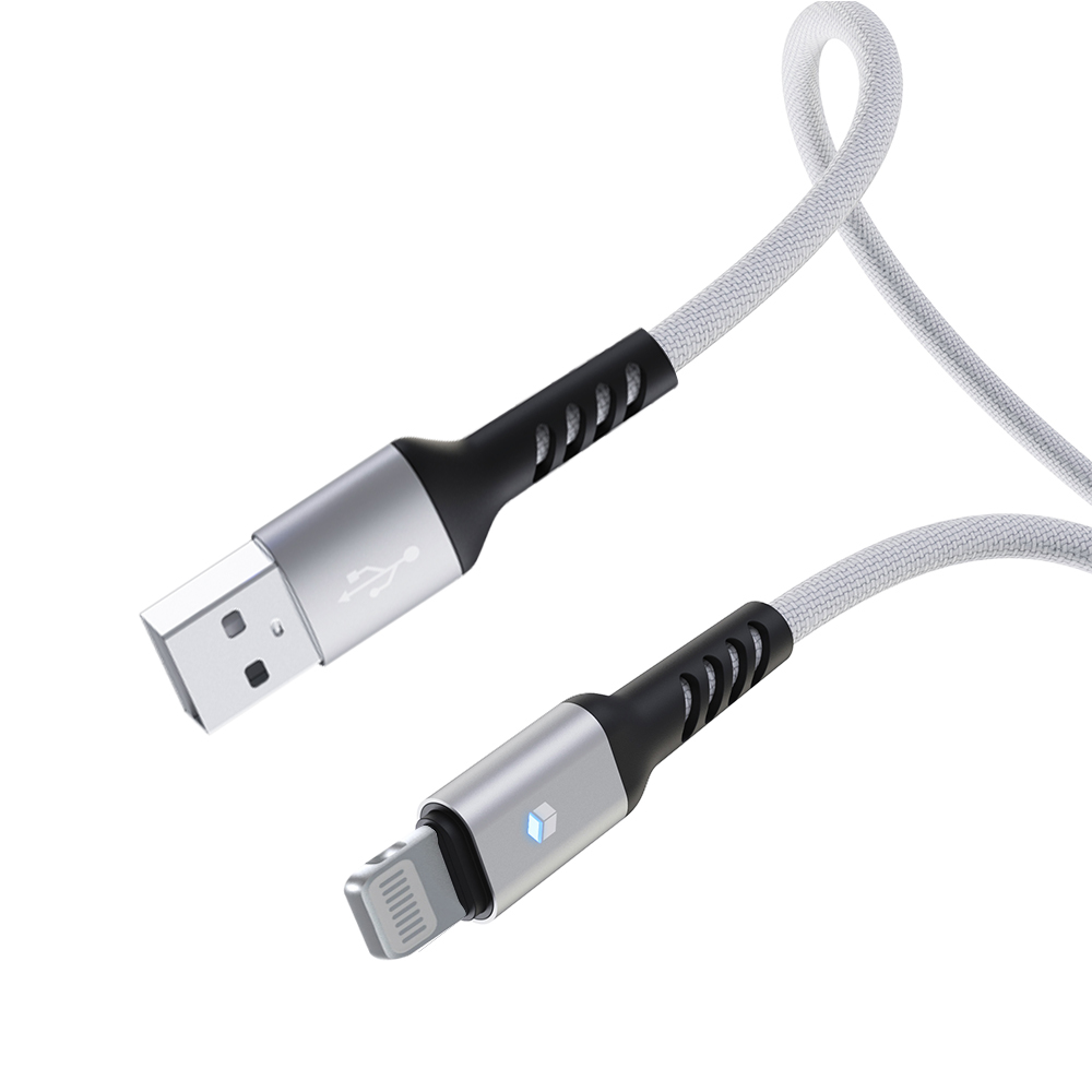 아이폰 고속 충전케이블 USB to 라이트닝 8핀 LED 플렉시블 30cm - 상세 이미지 3