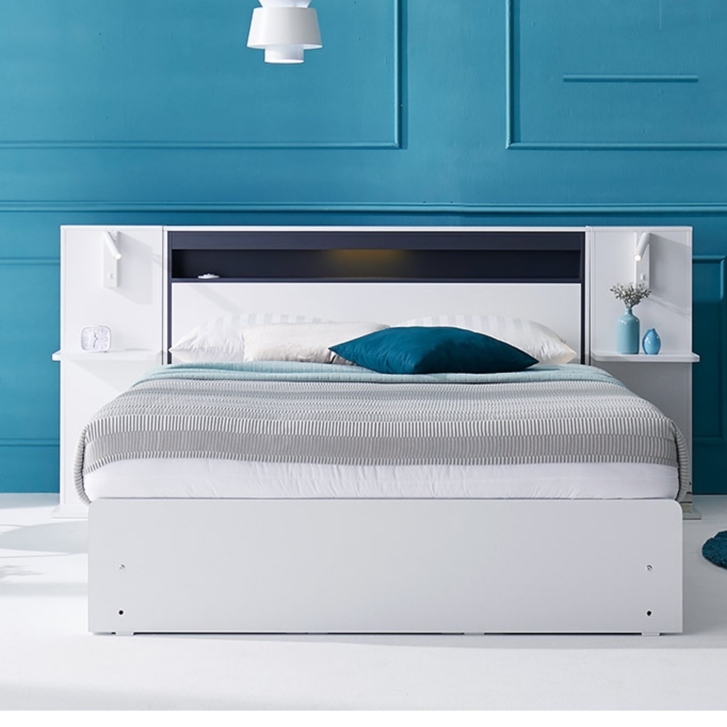 서랍형침대프레임 호텔식 저상 고등학생 저상형 수납 침대