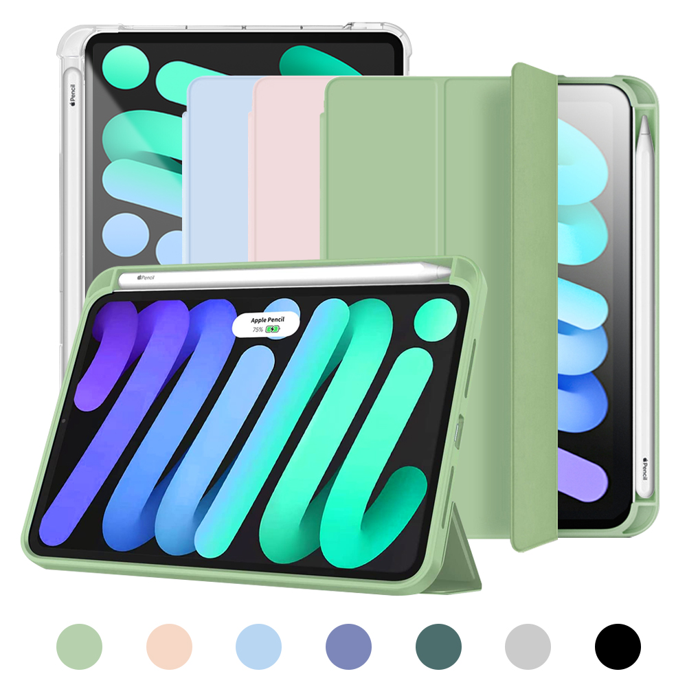 아이패드 미니 6세대 8.3인치 애플펜슬 수납홀더 스마트커버 케이스 매트