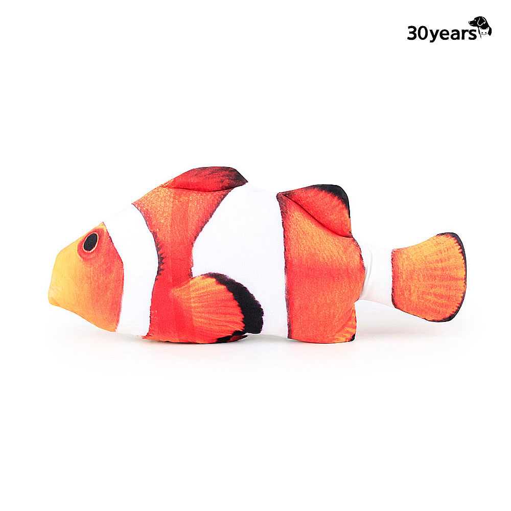 물고기인형 고양이 캣닢 쿠션 장난감 니모 생선 20CM