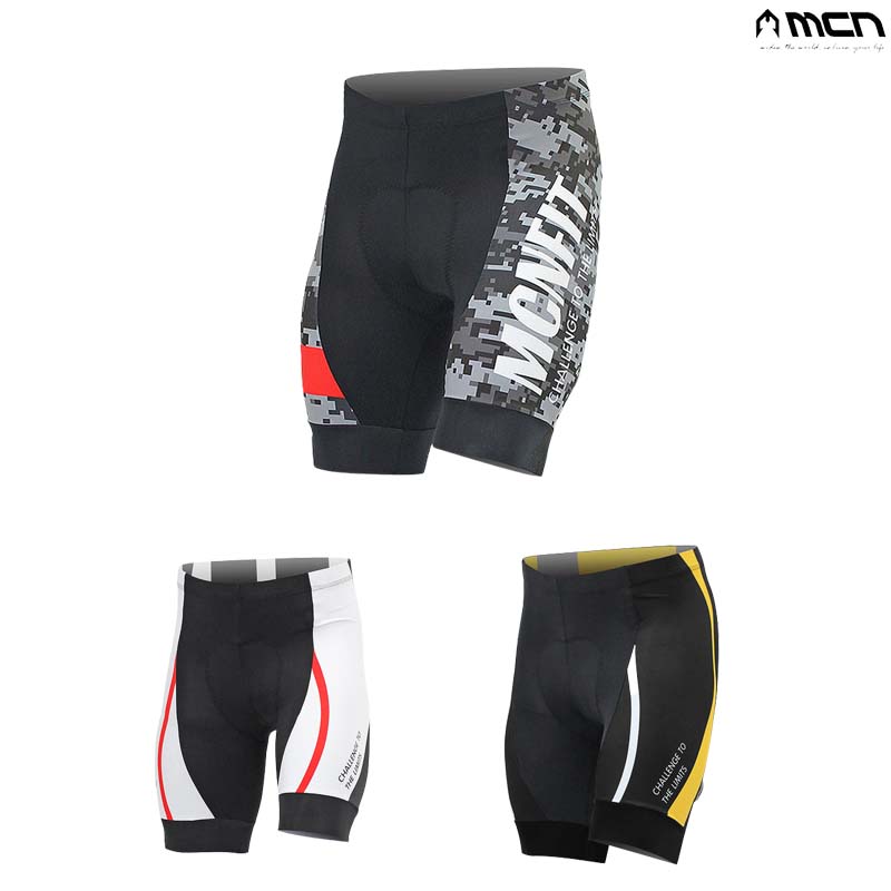 MCN 자전거의류 4부 패드 바지 라이딩 반바지 싸이클 하의 - 메인 이미지