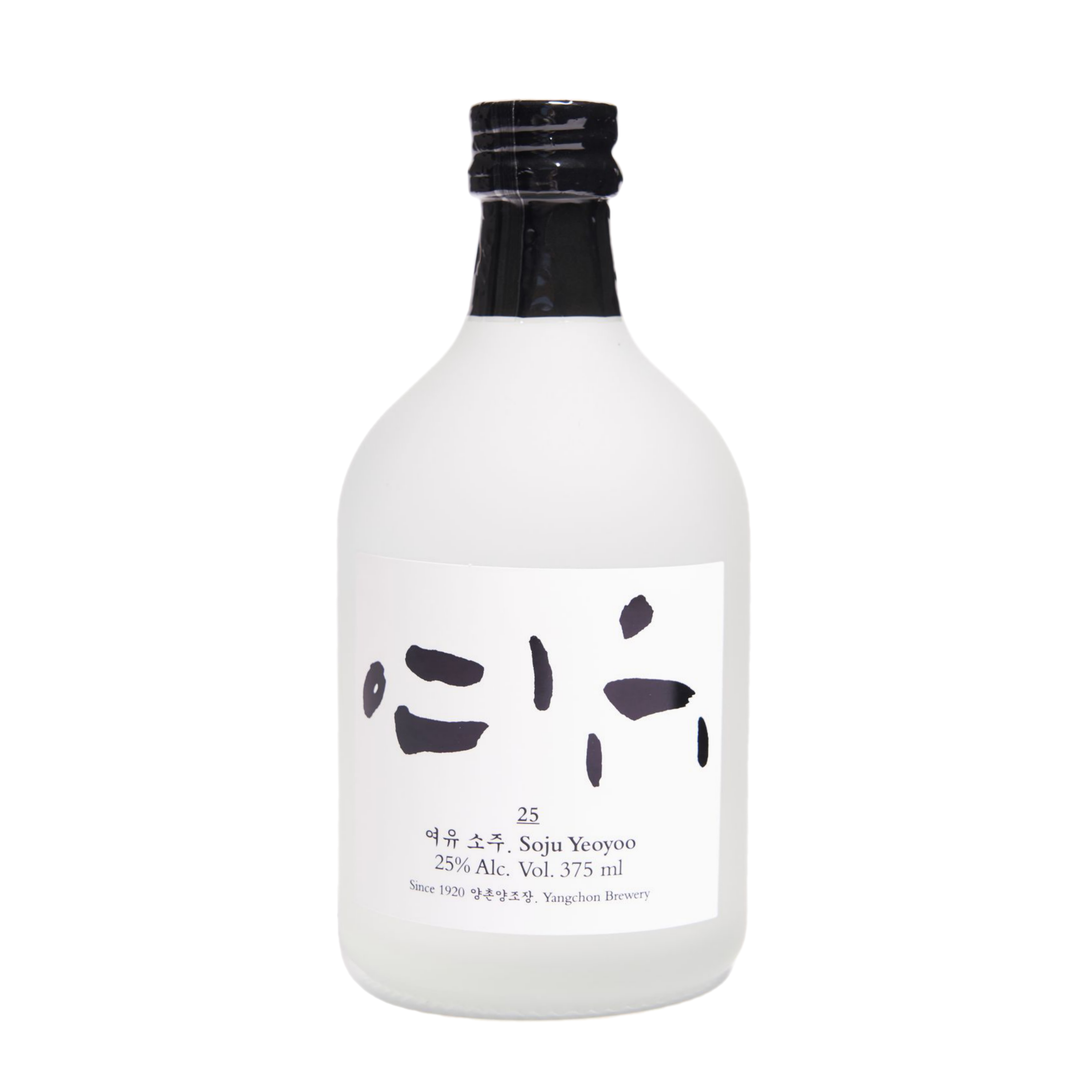 여유소주 25도 375ml 양촌양조 전통 논산소주 술 - 상품 이미지