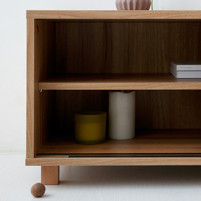 숄리드 TV 거실장 2문2서랍 15043 TVBM43150 1500x400x430mm, 캄포어베니어 9397.4154