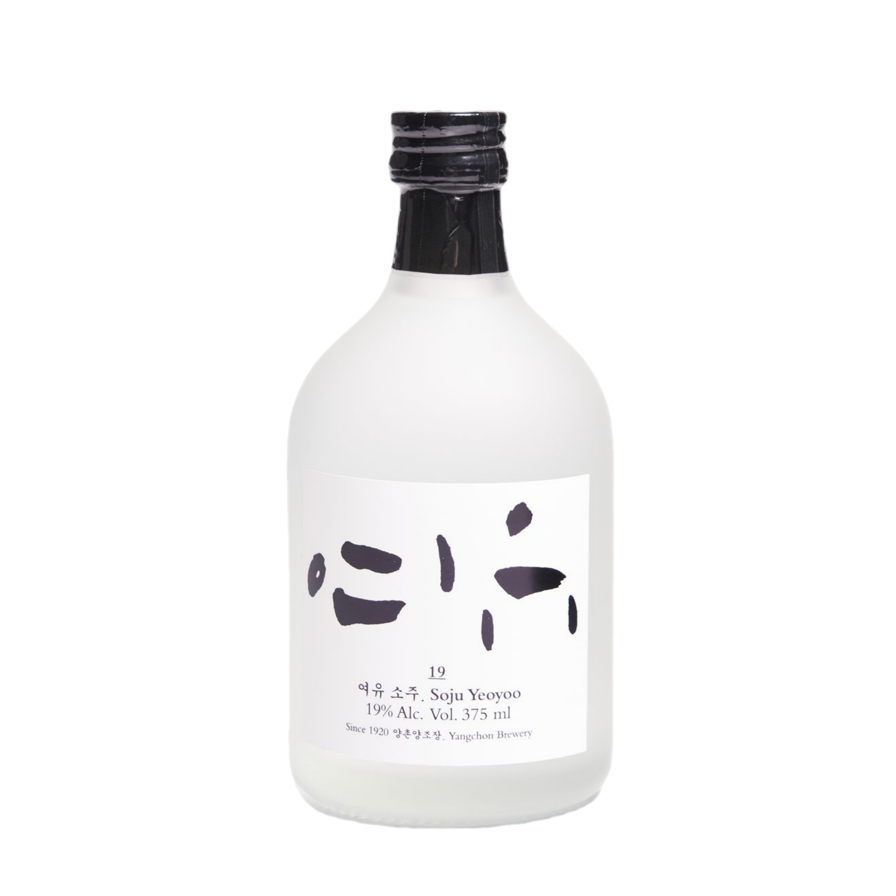 여유소주 19도 375ml 양촌양조 전통 논산소주 술 - 상품 이미지