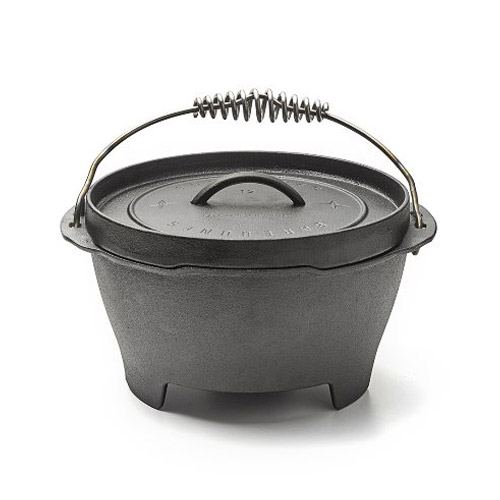 베어본즈 더치오븐 10인치 캠핑 무쇠 주물 냄비