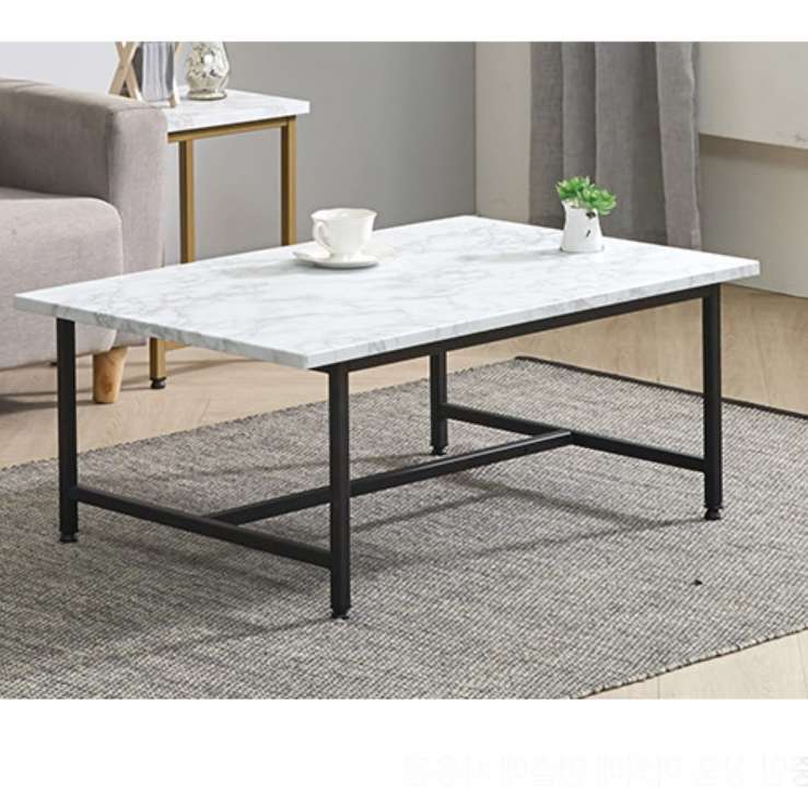 높은 좌식 테이블 대리석 대형 거실 테이블 마블 거실용 탁자