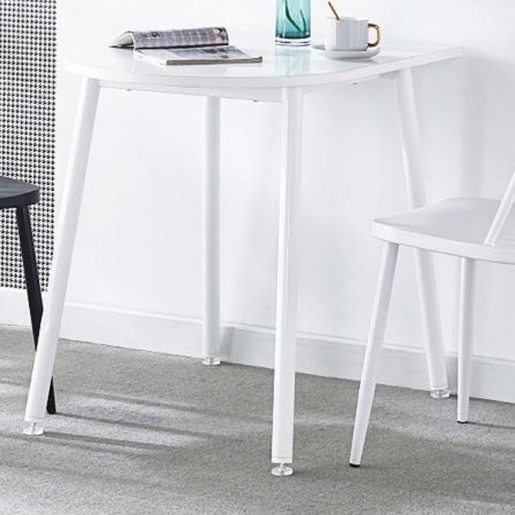 요즘 유행하는 식탁 폭좁은 우드 작은 식탁 거실 식탁