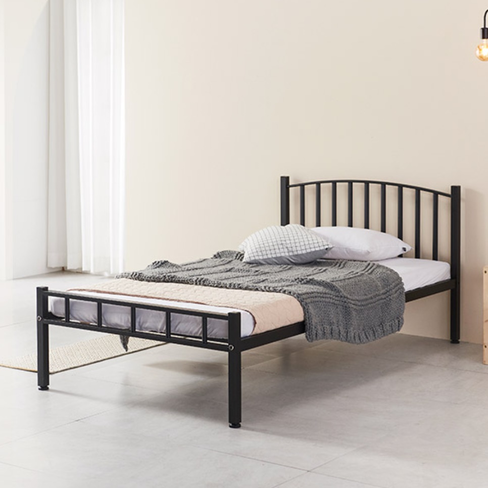 호텔형 침대 철제 프레임 호텔식 저상 중학생 침대 높은침대