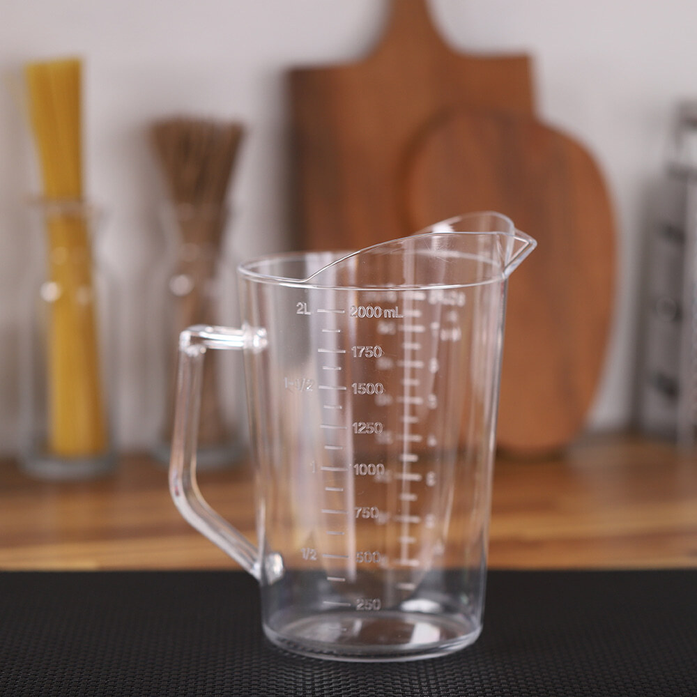 투명 대용량계량컵 이유식계량컵 베이킹 요리 250ml - 4000ml - 메인 이미지