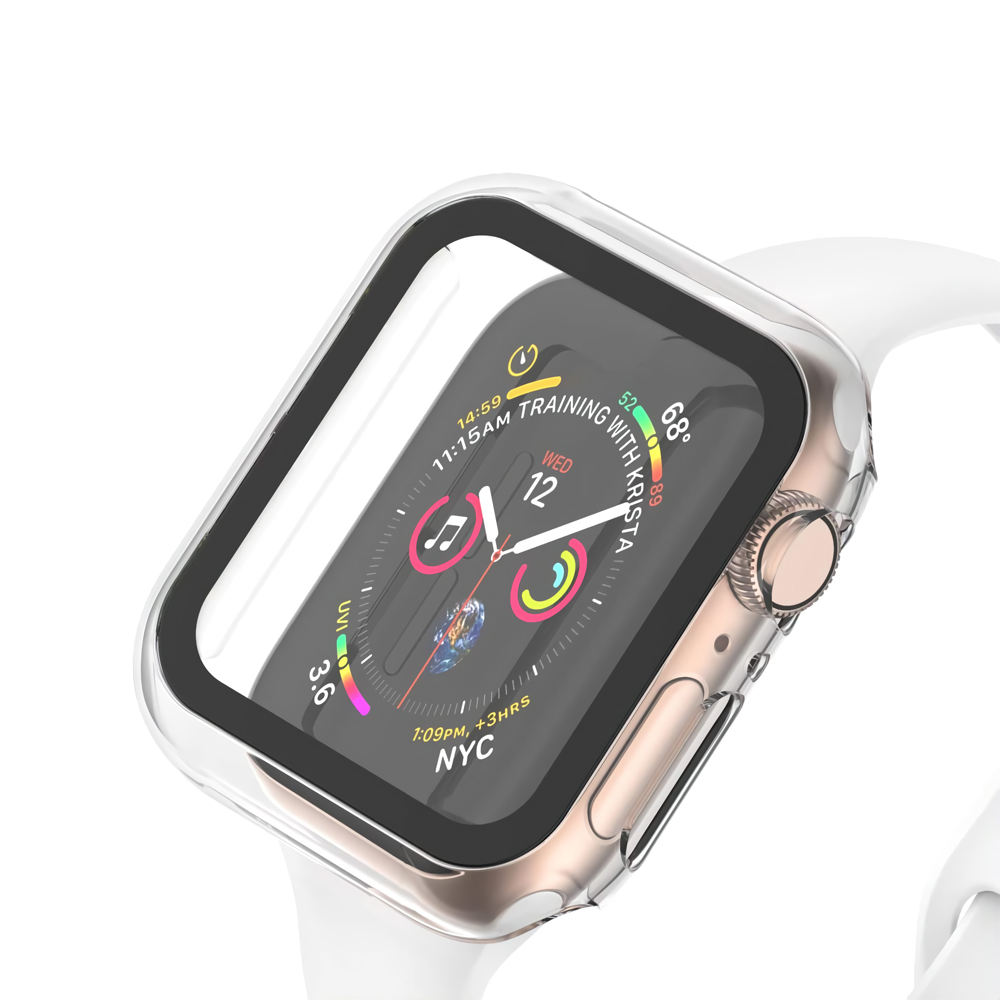 애플워치 투명 강화유리 풀커버 케이스 8세대 7세대 41mm