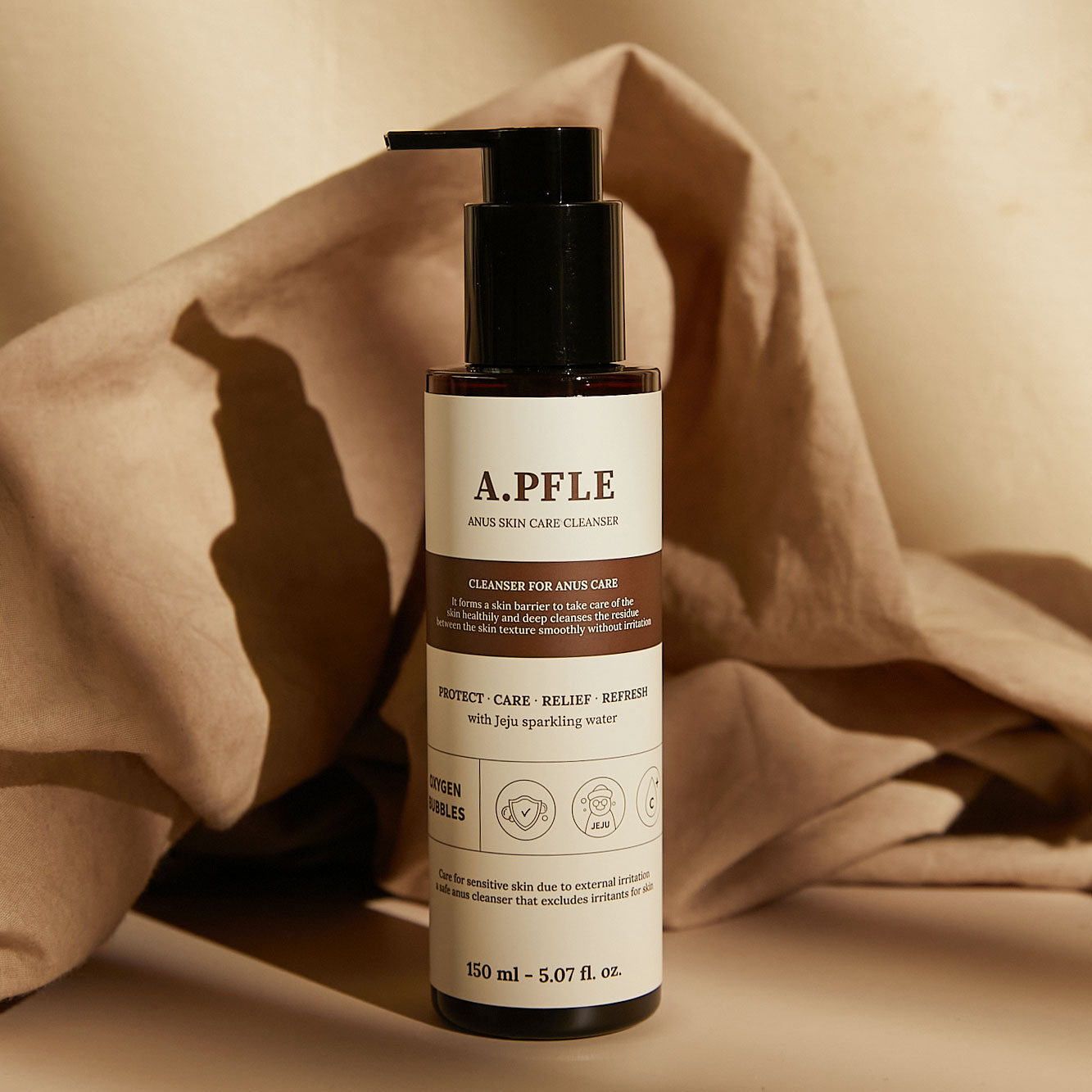 아너스플리(A PFLE) 항문세정제 혈행개선 클렌저 청결제 150ml 이미지 2