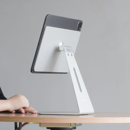 [아이엠듀 태블릿 거치대 측면 모습]