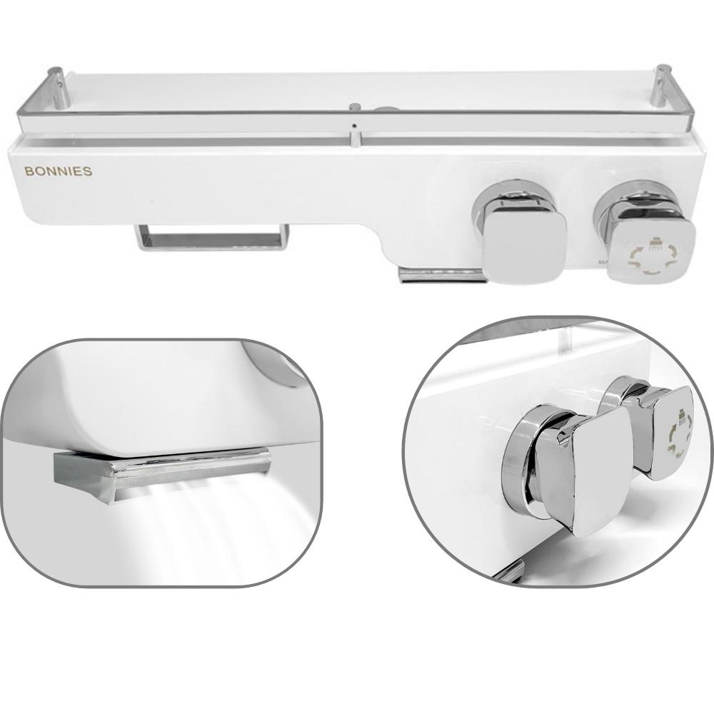 고급 선반형샤워수전 화장실수전 욕실 샤워기수전 겸용