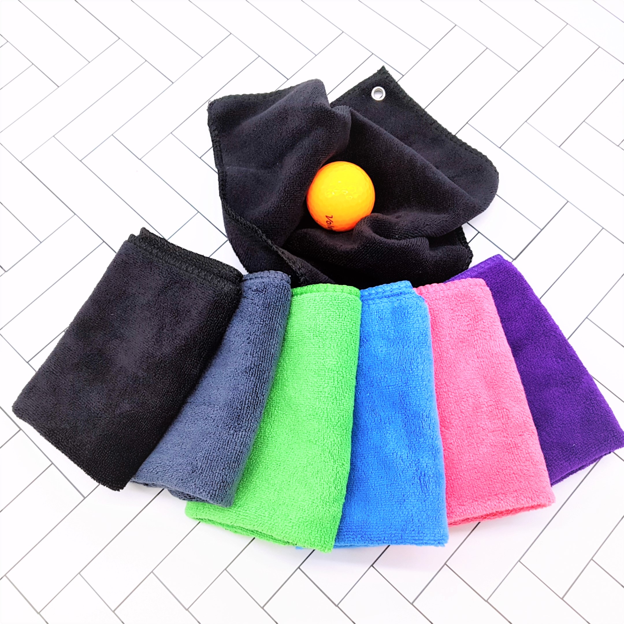 골프 수건 골프공 골프 볼 타올 타월 골프악세사리 캐디용품 제품 이미지