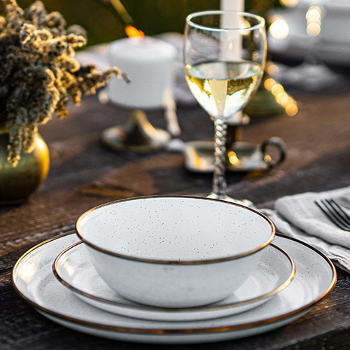 베어본즈 캠핑 식기 법랑 에나멜 보울 밥 국 그릇 볼 보올 2p 세트