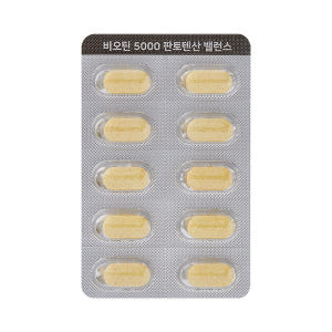 동화약품 비오틴 5000 판토텐산 밸런스 60정, 1개 맛있게 먹은 솔직 후기 - 상품 이미지 4
